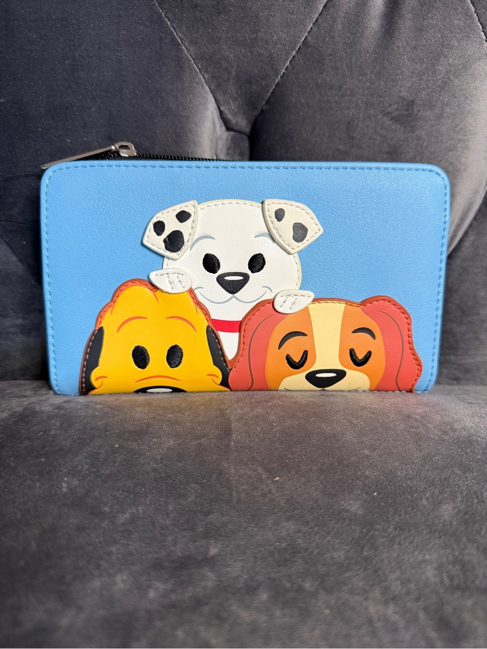 Disney Parks Loungefly Wallet . Pluto, Rollie, lady. Disney dogs (new)